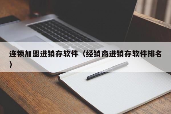 连锁加盟进销存软件（经销商进销存软件排名）