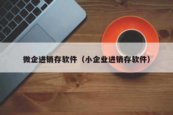 微企进销存软件（小企业进销存软件）