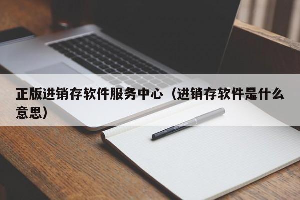 正版进销存软件服务中心（进销存软件是什么意思）