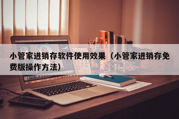 小管家进销存软件使用效果（小管家进销存免费版操作方法）