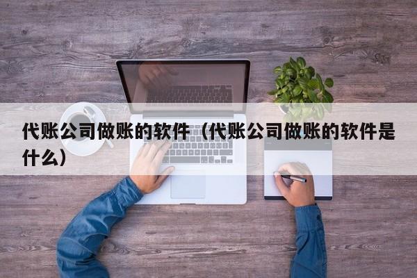 代账公司做账的软件（代账公司做账的软件是什么）