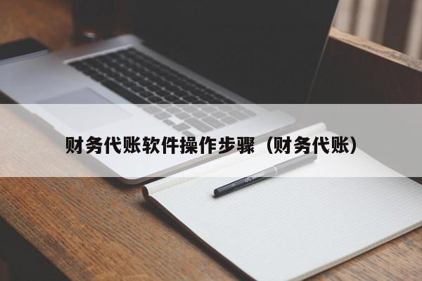 财务代账软件操作步骤（财务代账）