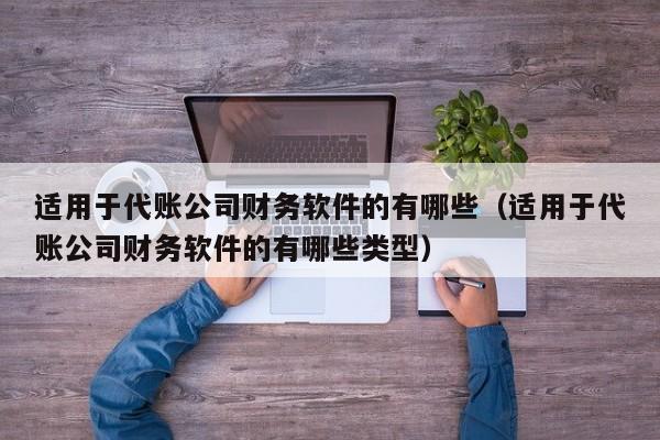 适用于代账公司财务软件的有哪些（适用于代账公司财务软件的有哪些类型）