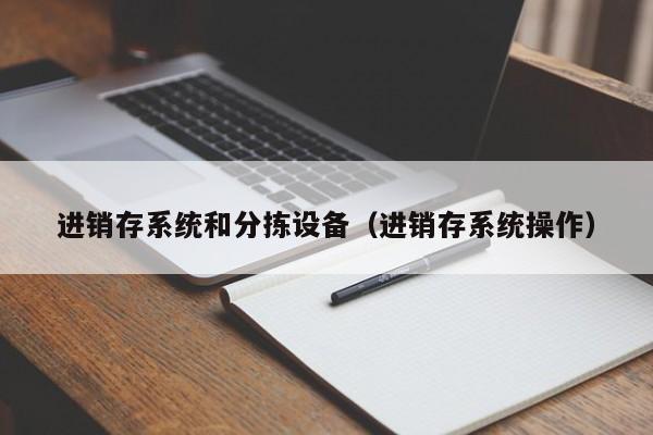 进销存系统和分拣设备（进销存系统操作）