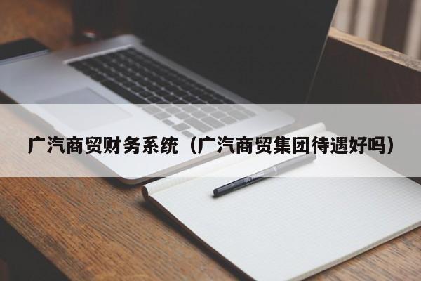 广汽商贸财务系统（广汽商贸集团待遇好吗）